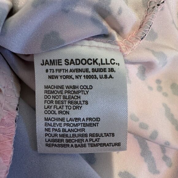 Jamie Sadock Golf Dress XL Sleeveless Pink Blue Abstract Colorful Luna Bright - Picture 9 of 12